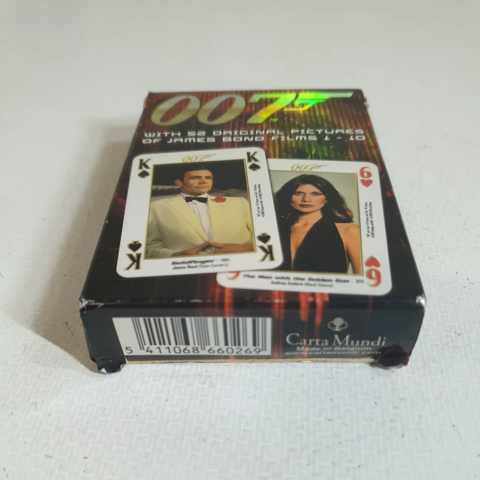 James Bond 007 Movie Playing Cards Carta Mundi Films 1-10, изображение 2