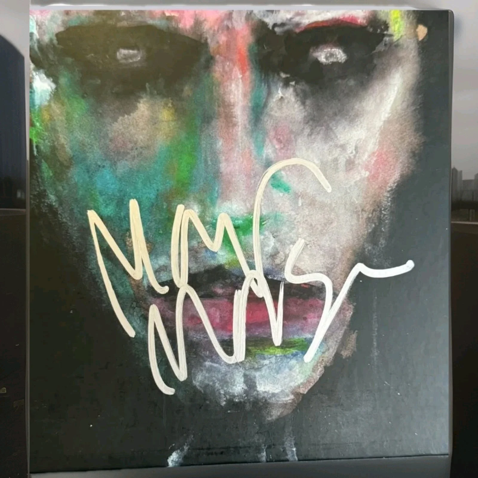 MARILYN MANSON We Are Chaos Signed Vinyl Record LP Album RARE. BOUGHT ON RACC, изображение 2