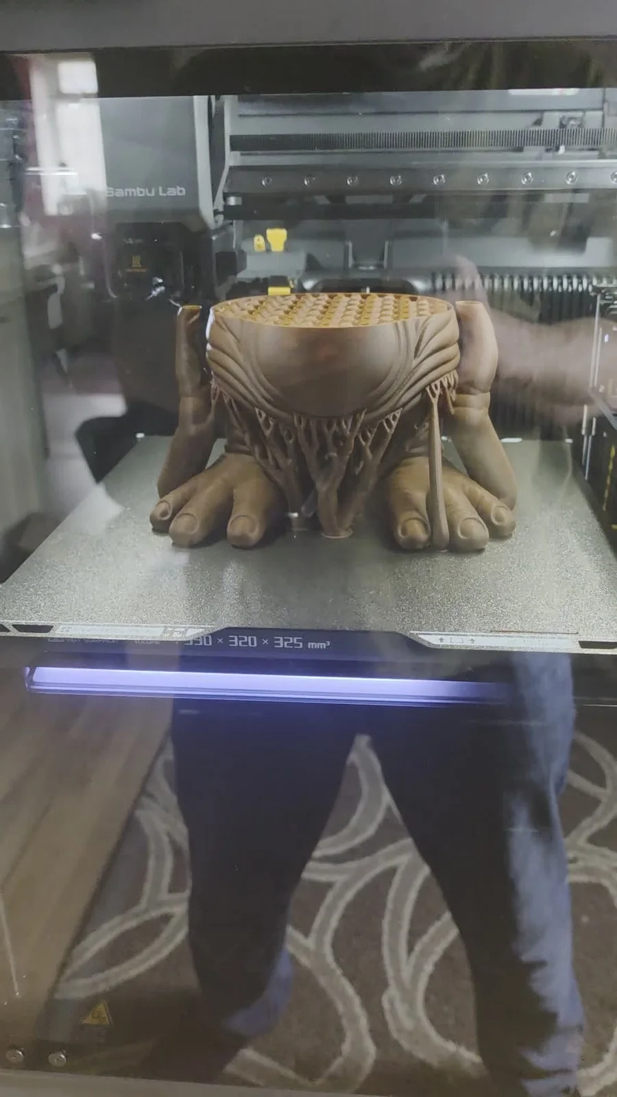 3D Printed ET .. With Led Finger Light 40CM Tall .. NOT A.I, image 2