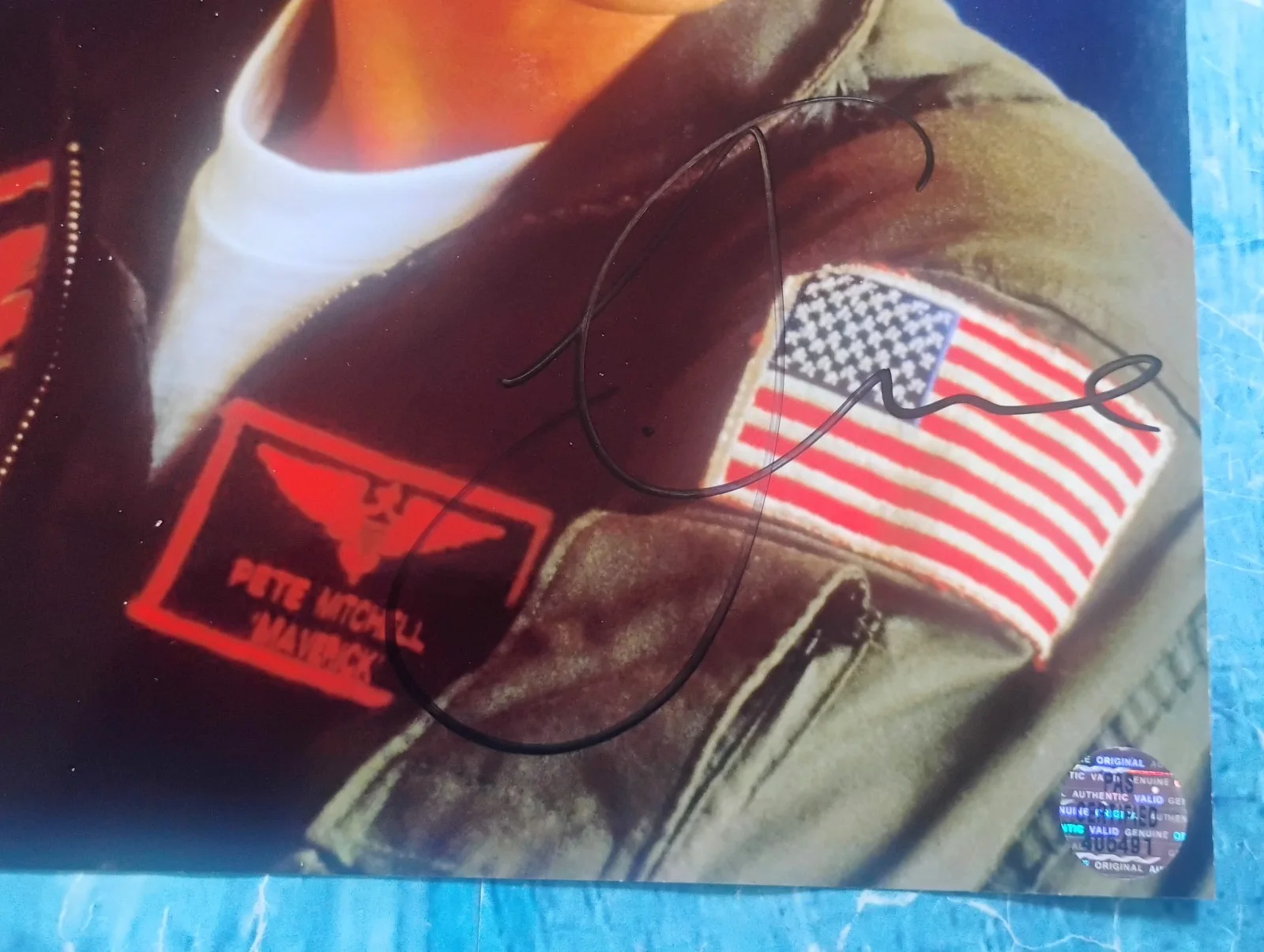 Tom Cruise Hand Signed 8x10 Photo COA Top Gun NO US TARIFFS, изображение 3