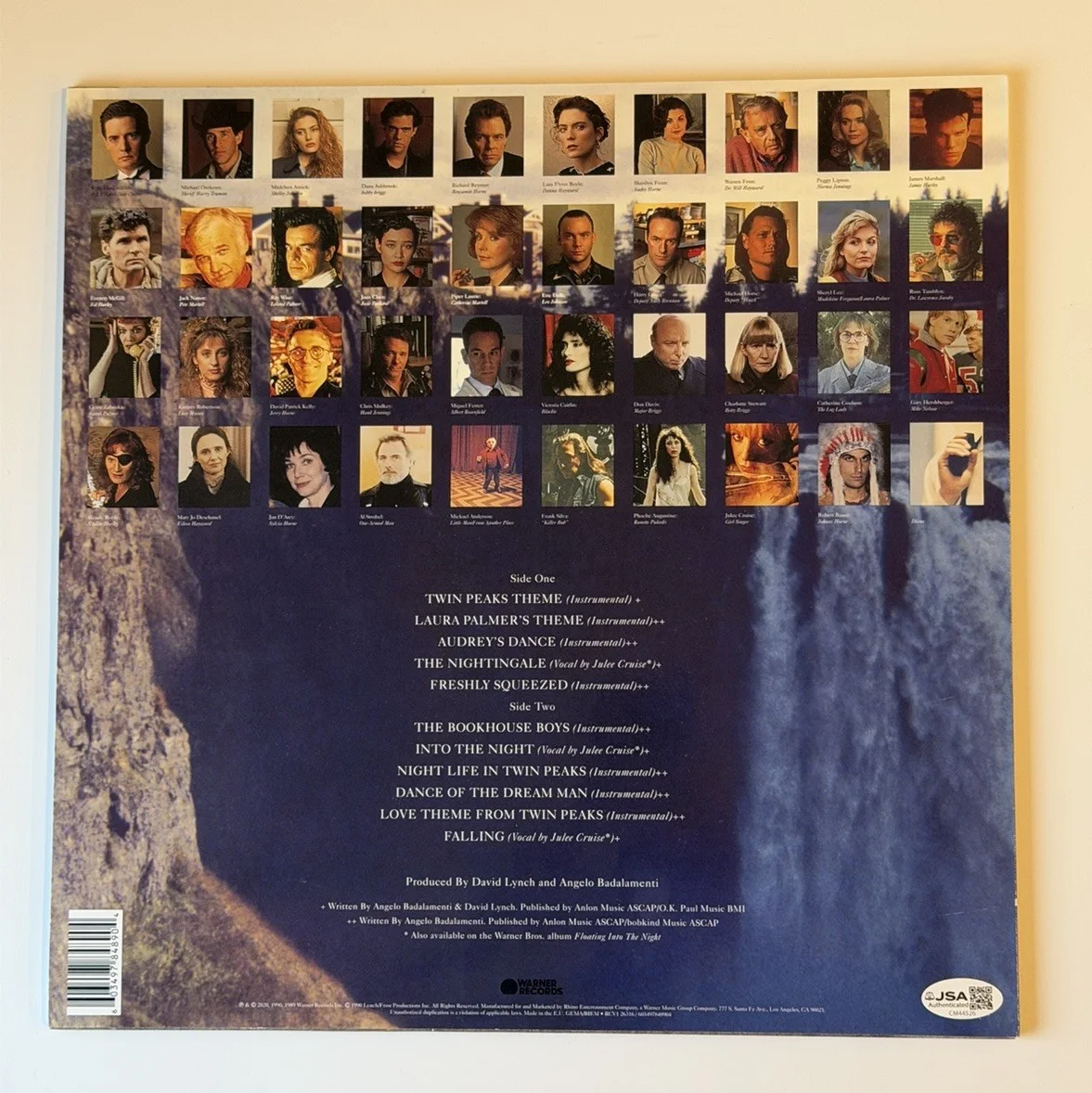 KYLE MACLACHLAN SIGNED TWIN PEAKS VINYL RECORD HIT SHOW RARE JSA COA, изображение 2