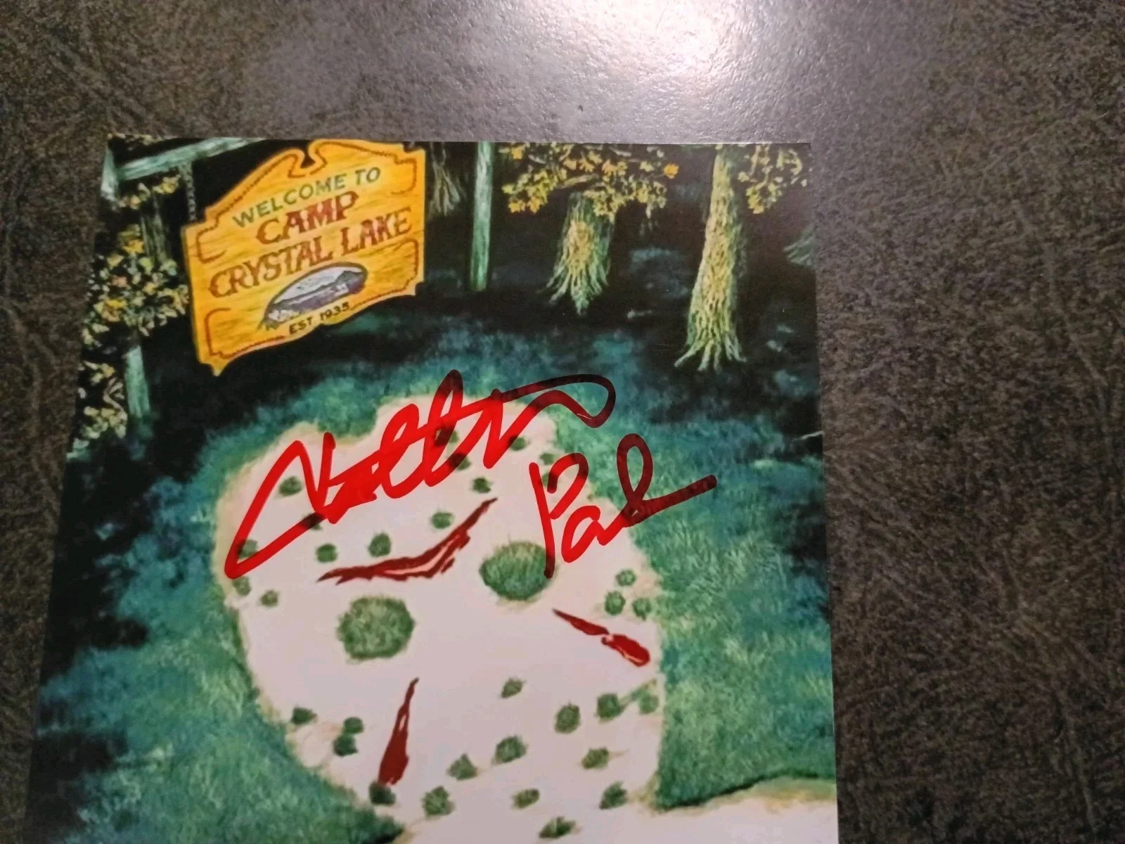KONNAN — CATHERINE PARKS As VERA Hand Signed Autograph 4X6 Photo -- FRIDAY THE 13TH, изображение 2