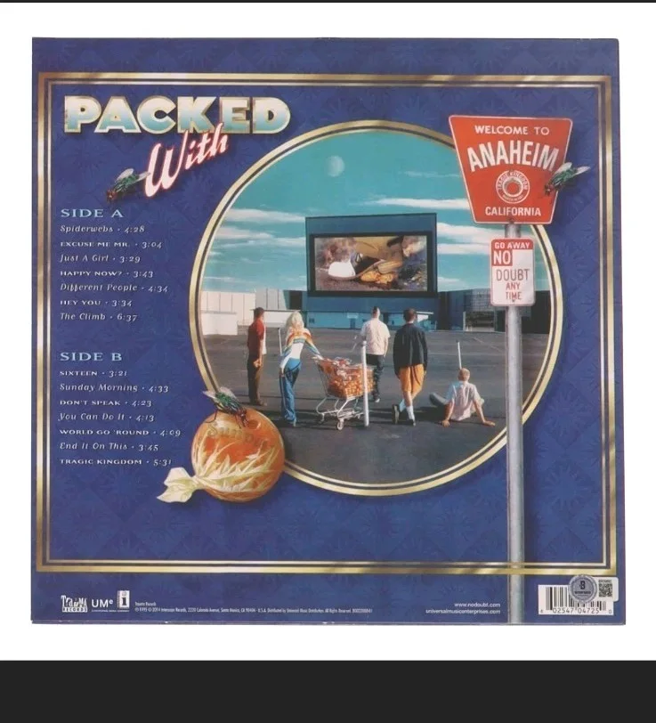 GWEN STEFANI SIGNED AUTOGRAPH NO DOUBT TRAGIC KINGDOM ALBUM LP VINYL BECKETT BAS, изображение 4