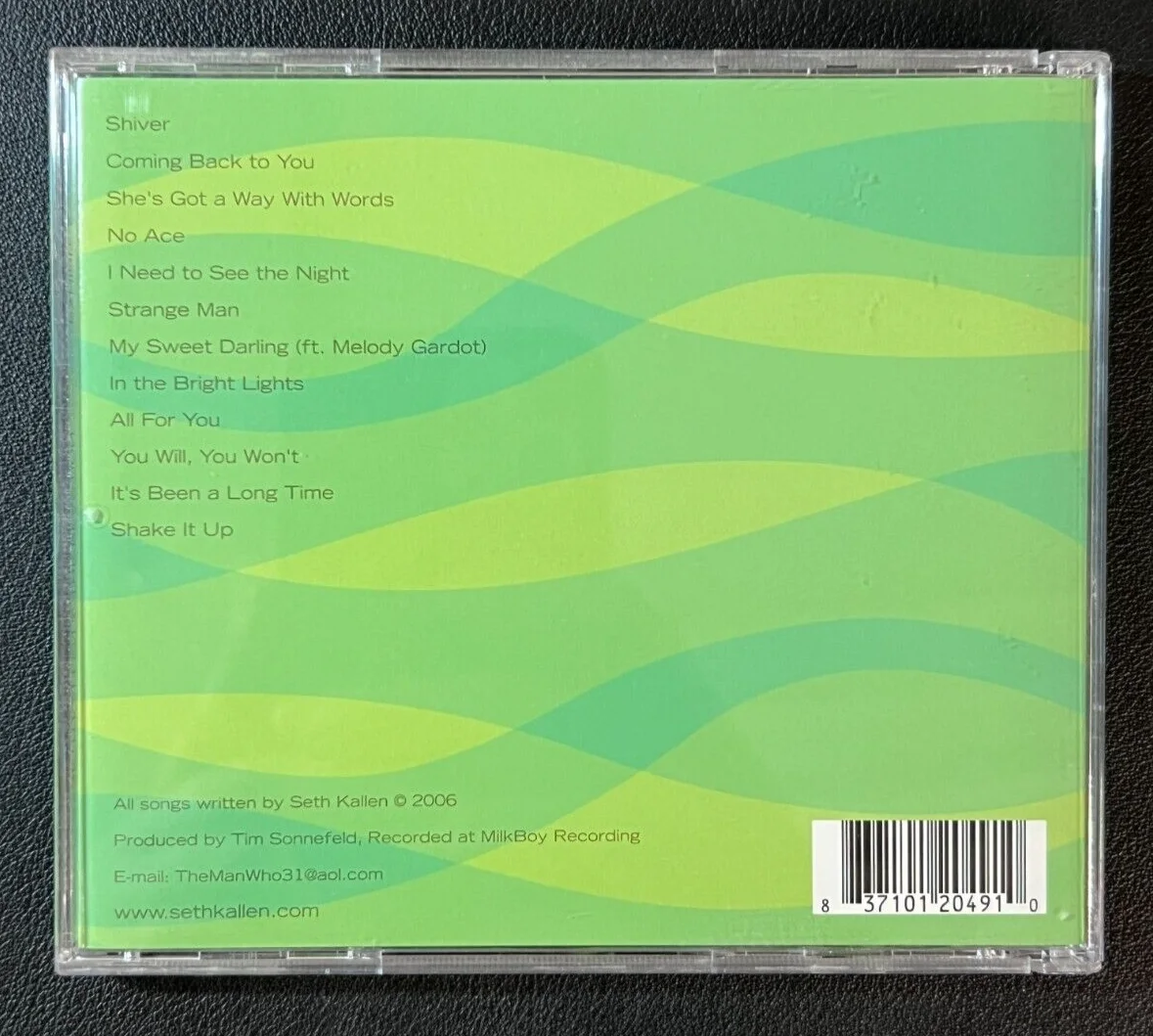 Seth Kallen — Seth Kallen & The Reaction Signed CD Album 2006 AUTO "Exhibit A" Rock Band WOW!, изображение 4