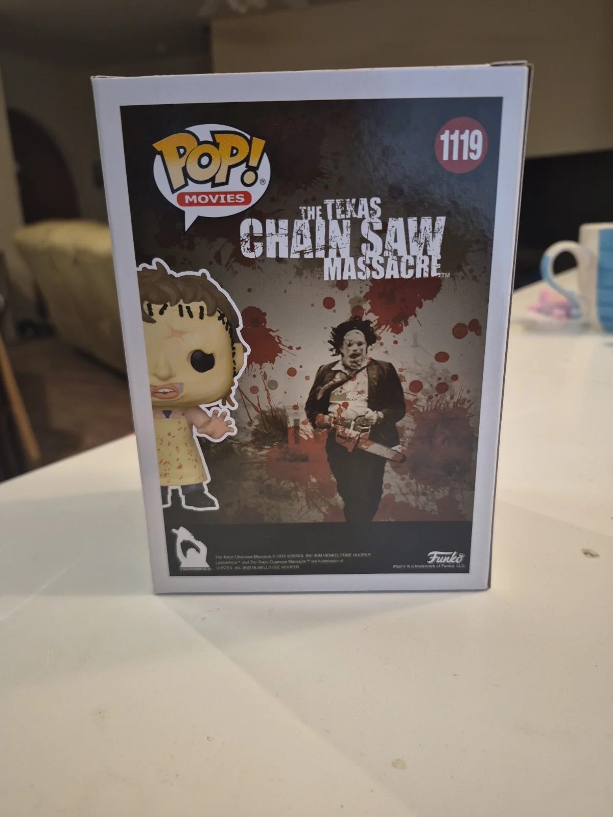 Bill Johnson — Bill Johnson Texas ChainSaw Massacre signed Leatherface Funko Pop JSA Ck22496, image 5