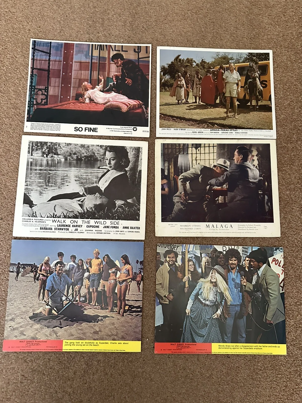 Bundle Of 30 Rare Original Lobby Cards - Tony Curtis, изображение 2