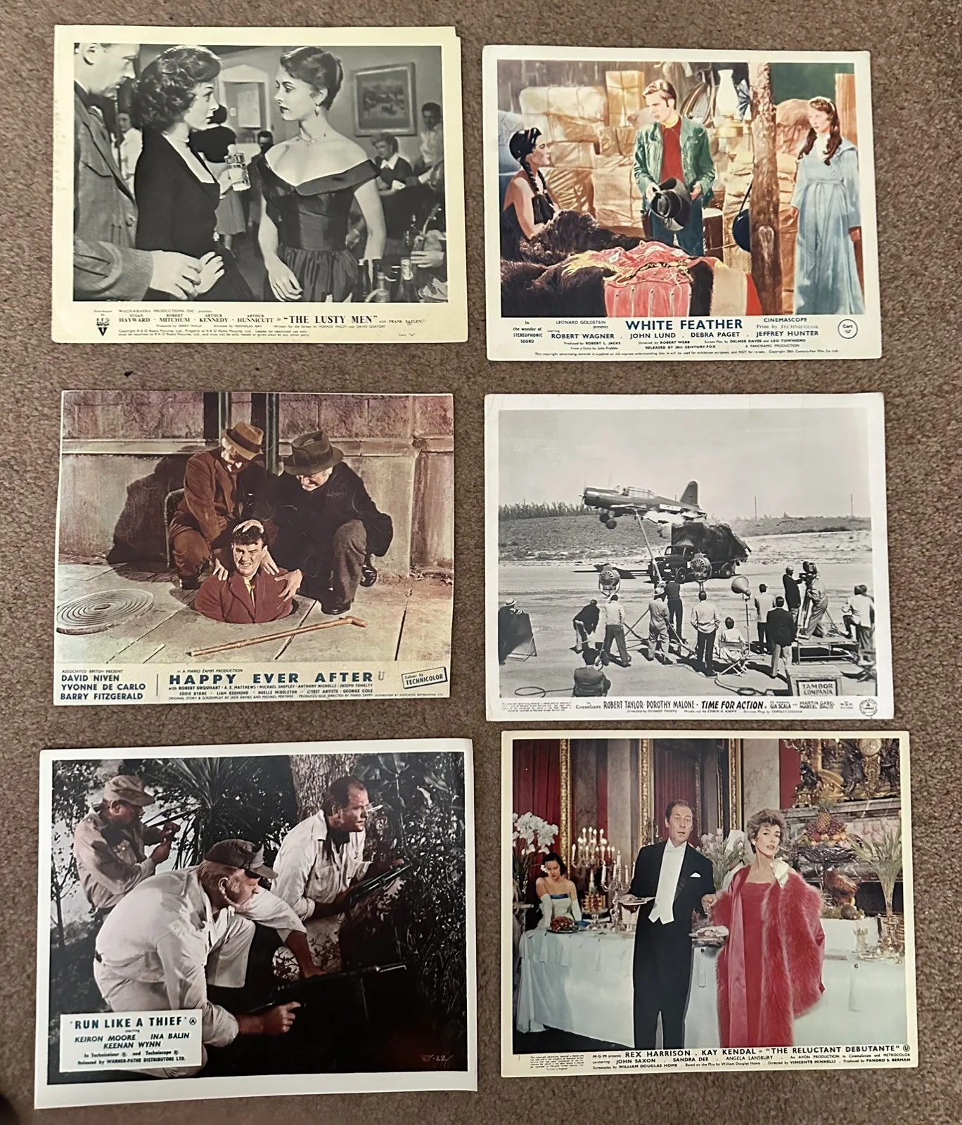 Bundle Of 30 Rare Original Lobby Cards - Tony Curtis, изображение 5