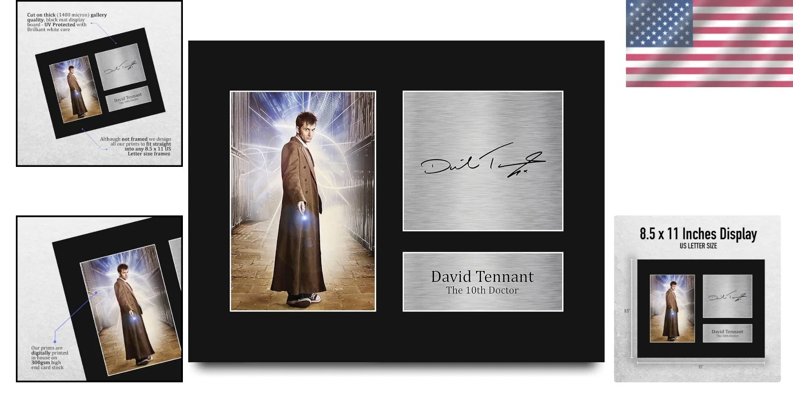 David Tennant — Authentic David Tennant Signed Print - Ultimate Gift Idea for Doctor Who Lovers, изображение 2