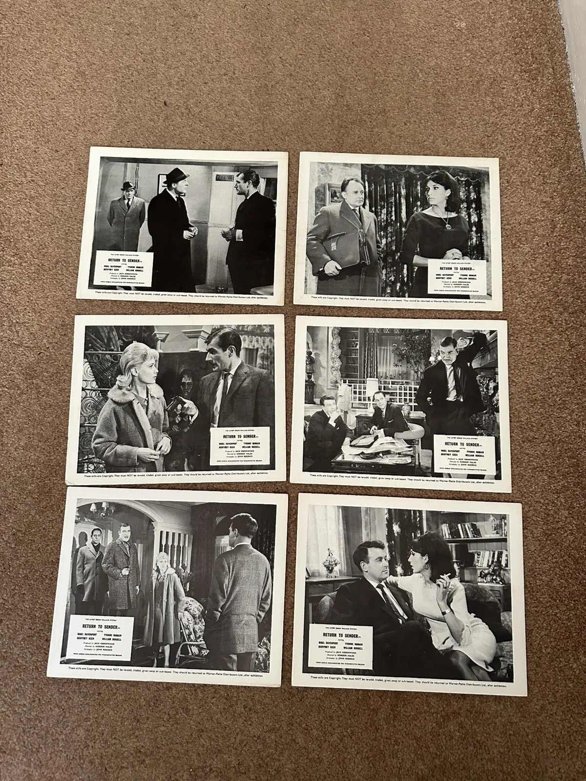 Bundle Of 30 Rare Original Lobby Cards - Clifton Webb Steve McQueen, изображение 4