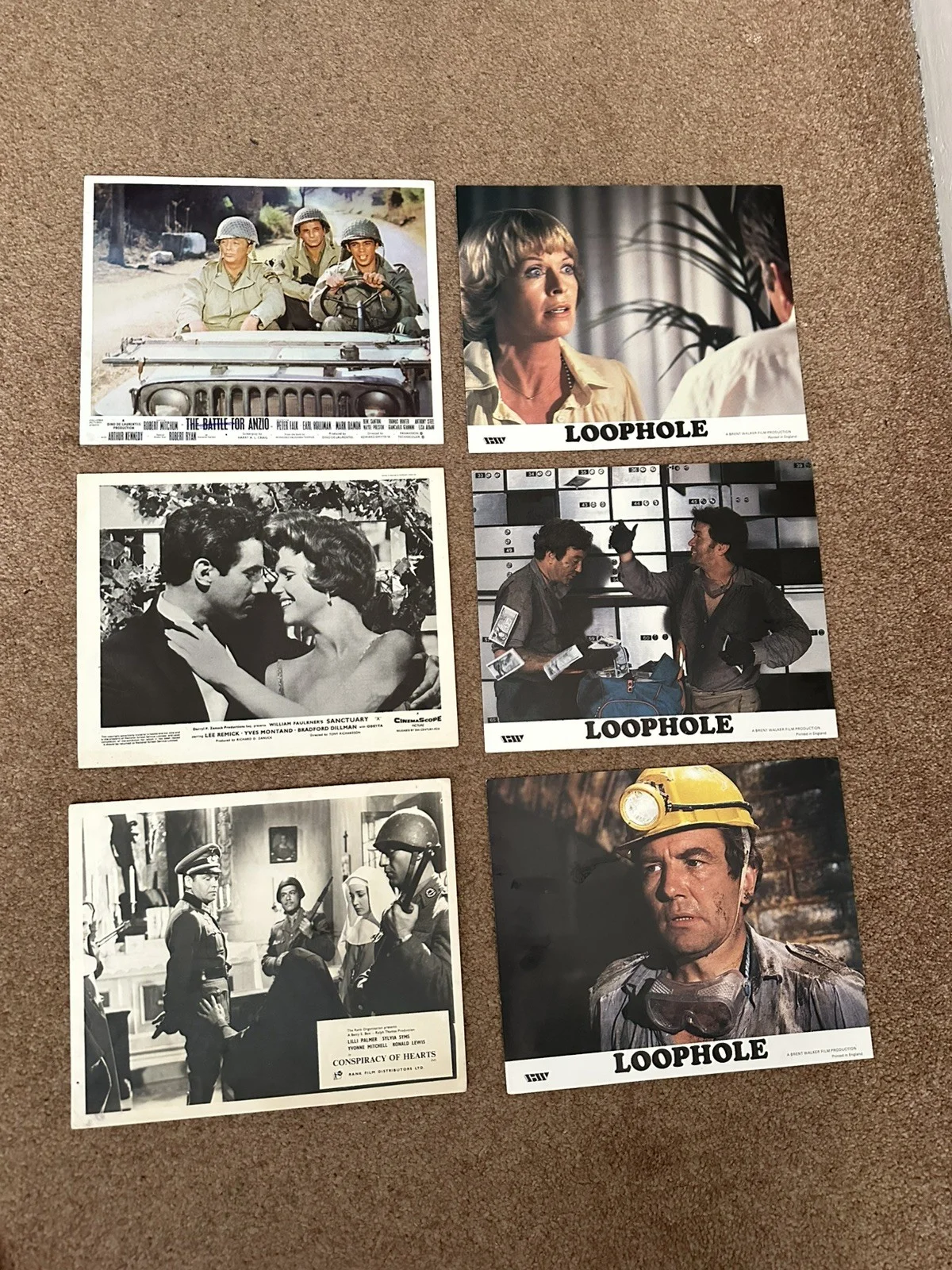 Bundle Of 30 Rare Original Lobby Cards - Dean Martin , Bob Hope Hardy Krueger, изображение 4