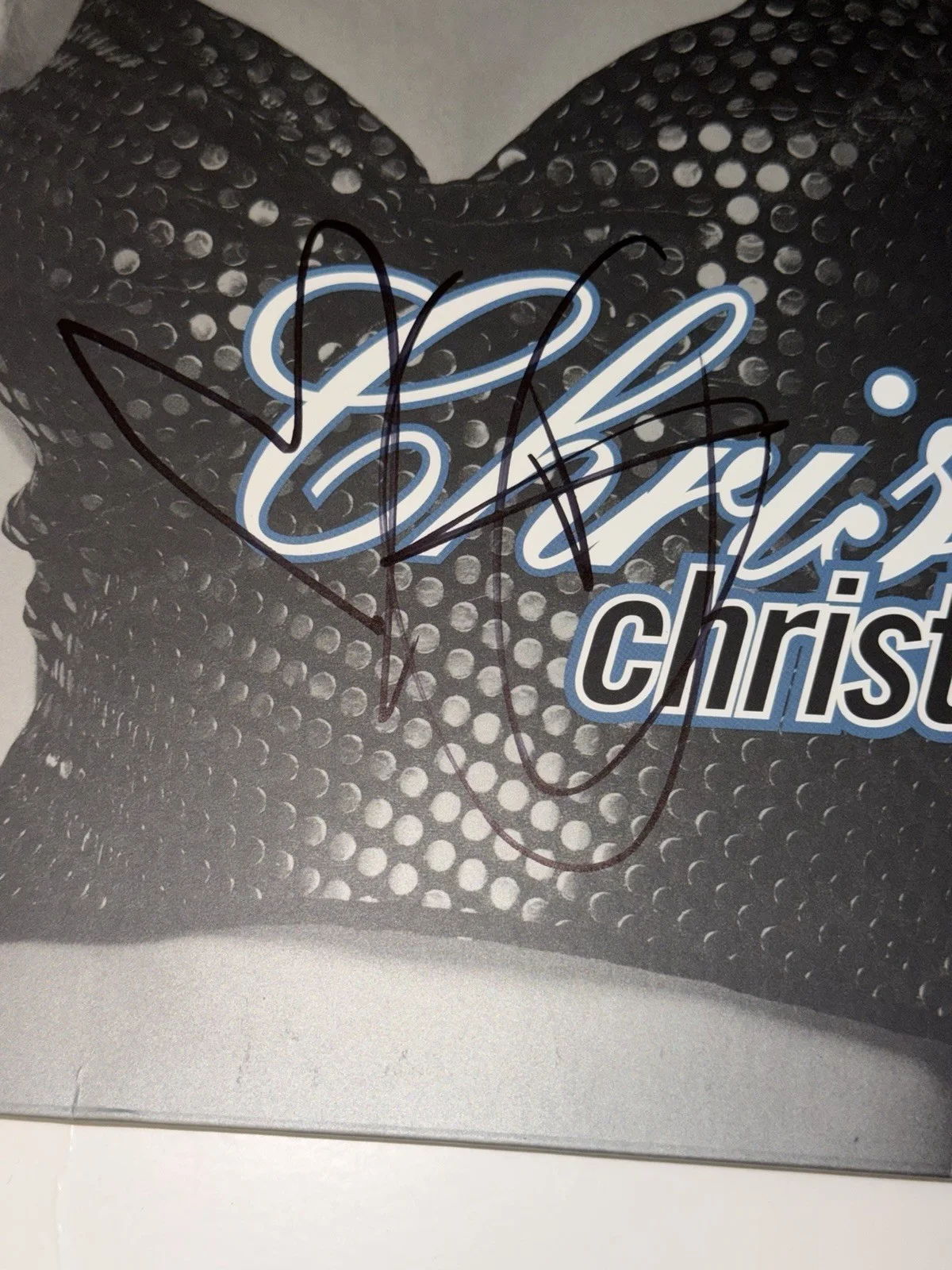 Christina Aguilera My Kind Of Christmas signed Viynl BECKETT COA, изображение 2
