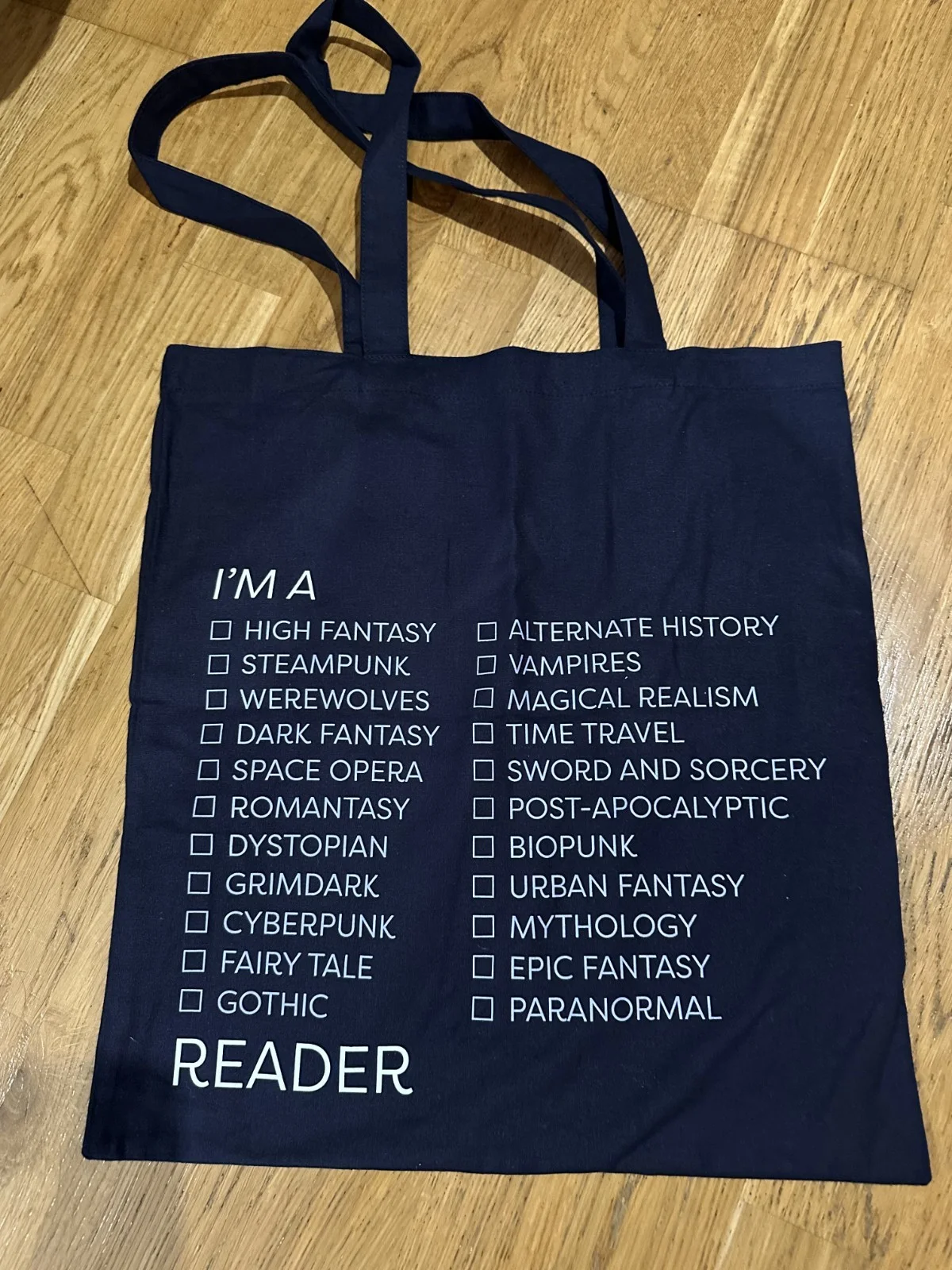 BLOOMSBURY ARCHER SF SCI-FI BOOK LABEL TOTE BAG UK PROMO PROMOTIONAL NEW, изображение 2
