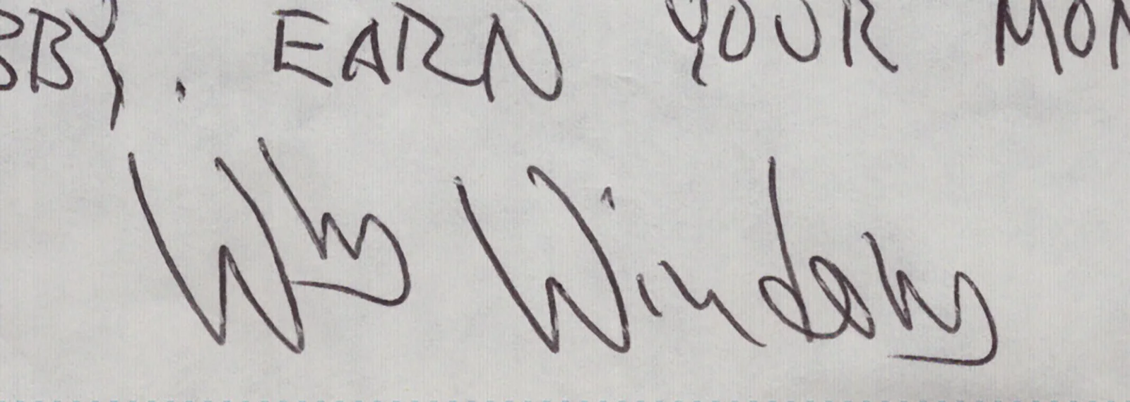 William Windom — WILLIAM WINDOM - AUTOGRAPH LETTER SIGNED, image 2