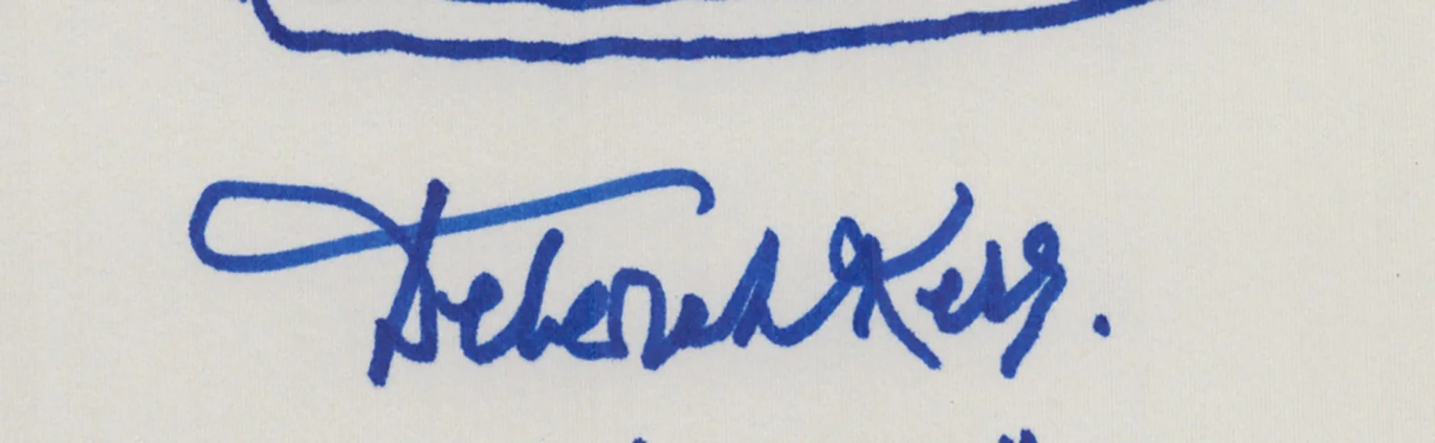 Deborah Kerr — DEBORAH KERR - ORIGINAL ART SIGNED 06/18/1990, image 2