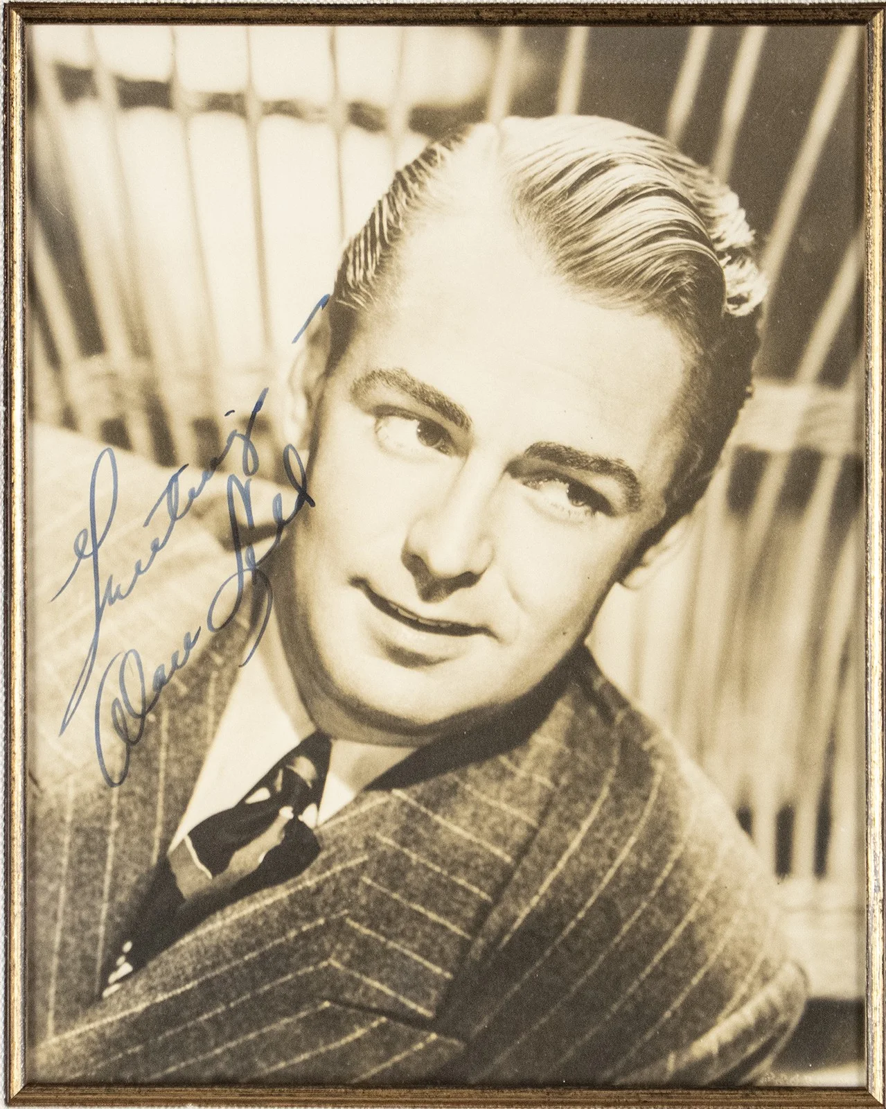 Alan Ladd — ALAN LADD - AUTOGRAPHED SIGNED PHOTOGRAPH, image 2