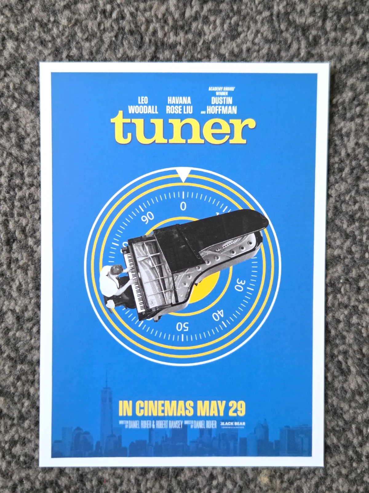 3 x TUNER promo art postcards set (Leo Woodall 2026 movie), изображение 5