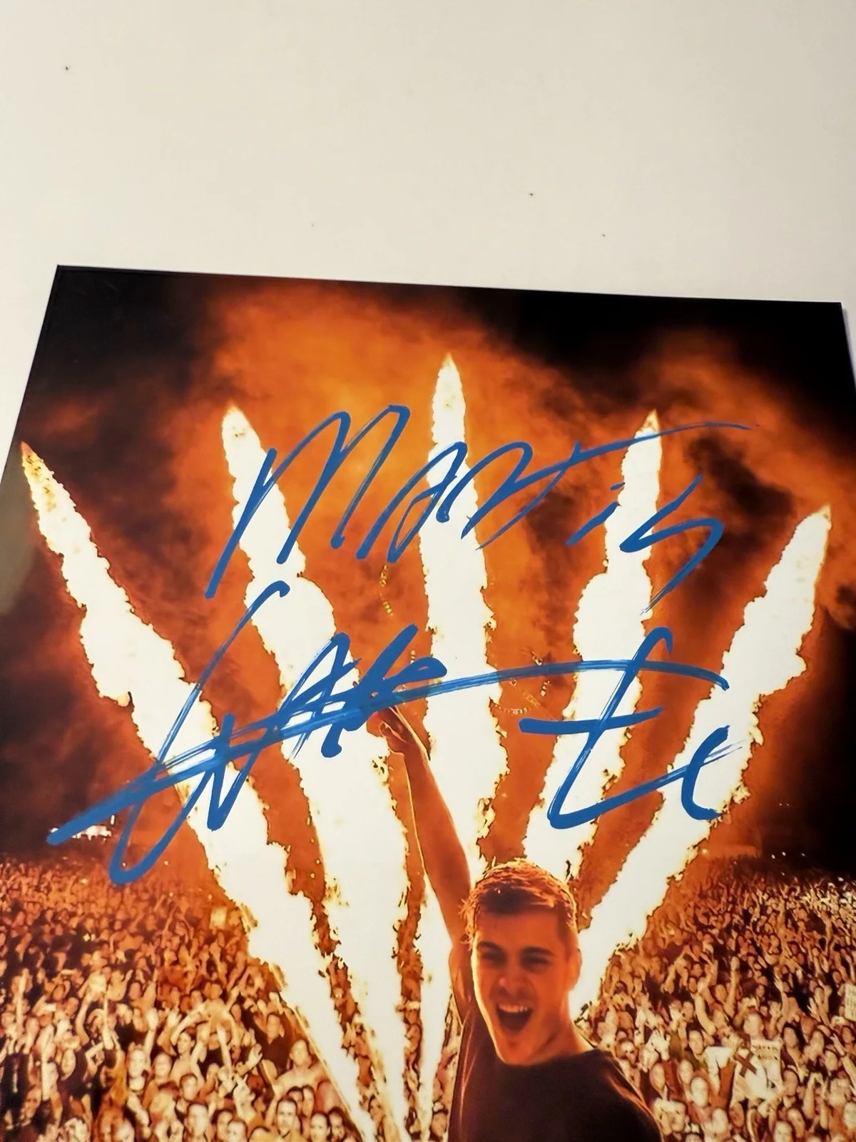 MARTIN GARRIX SIGNED 8X10 PHOTO DJ IN THE NAME OF LOVE EDC DANCE MUSIC JSA COA, изображение 2