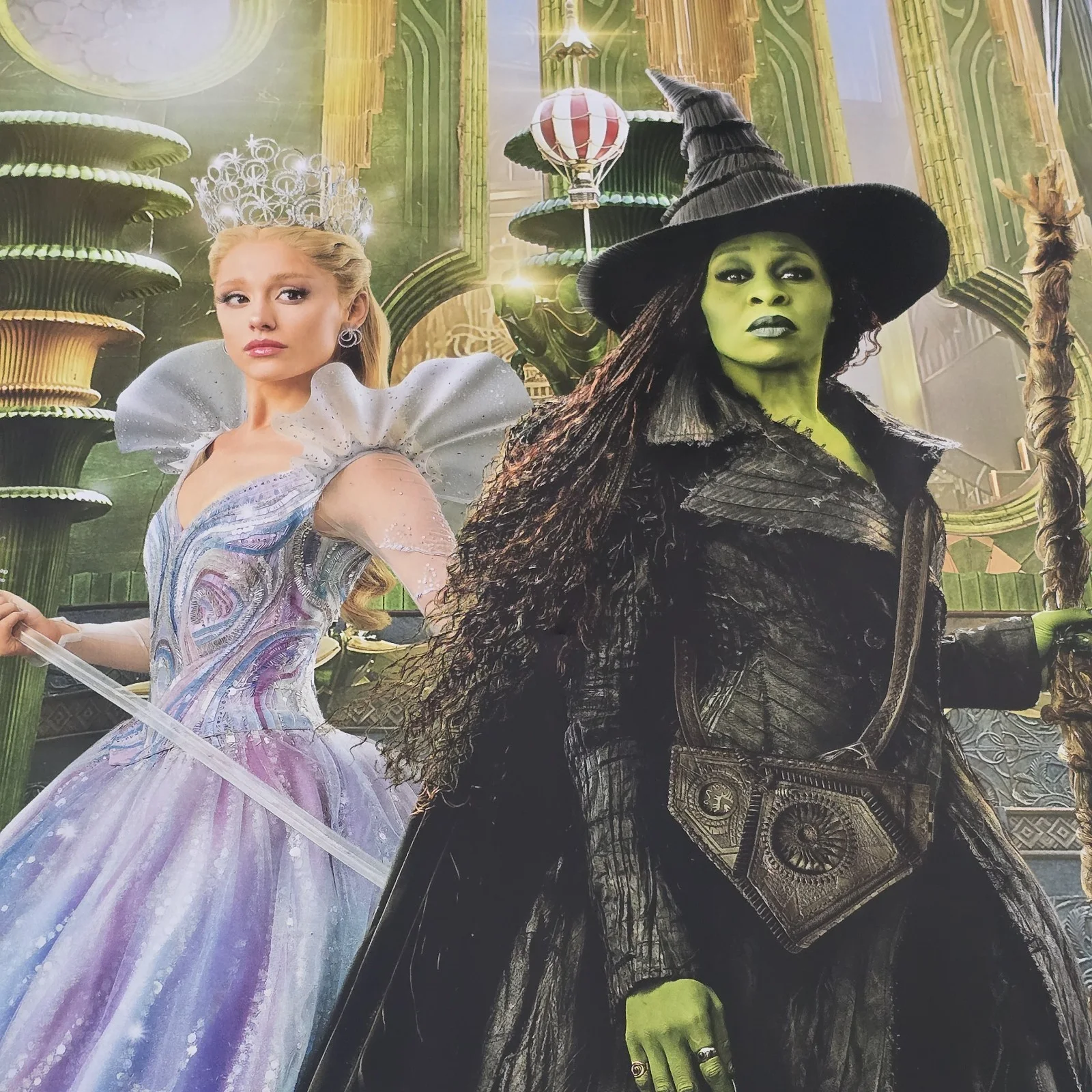 WICKED FOR GOOD (2025) Original Advance Quad Movie Poster Ariana Grande 30 X 40", изображение 3