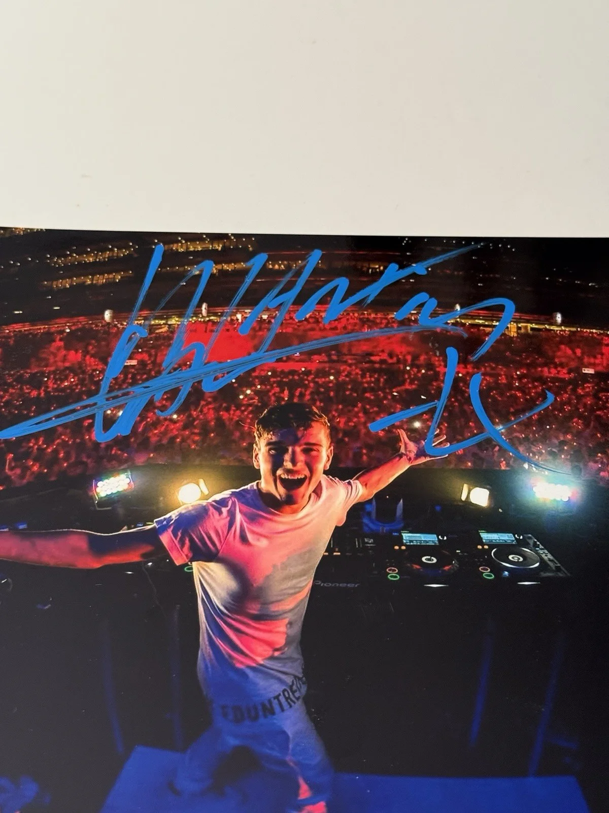 MARTIN GARRIX SIGNED 8X10 PHOTO DJ IN THE NAME OF LOVE EDC DANCE MUSIC JSA COA, изображение 2