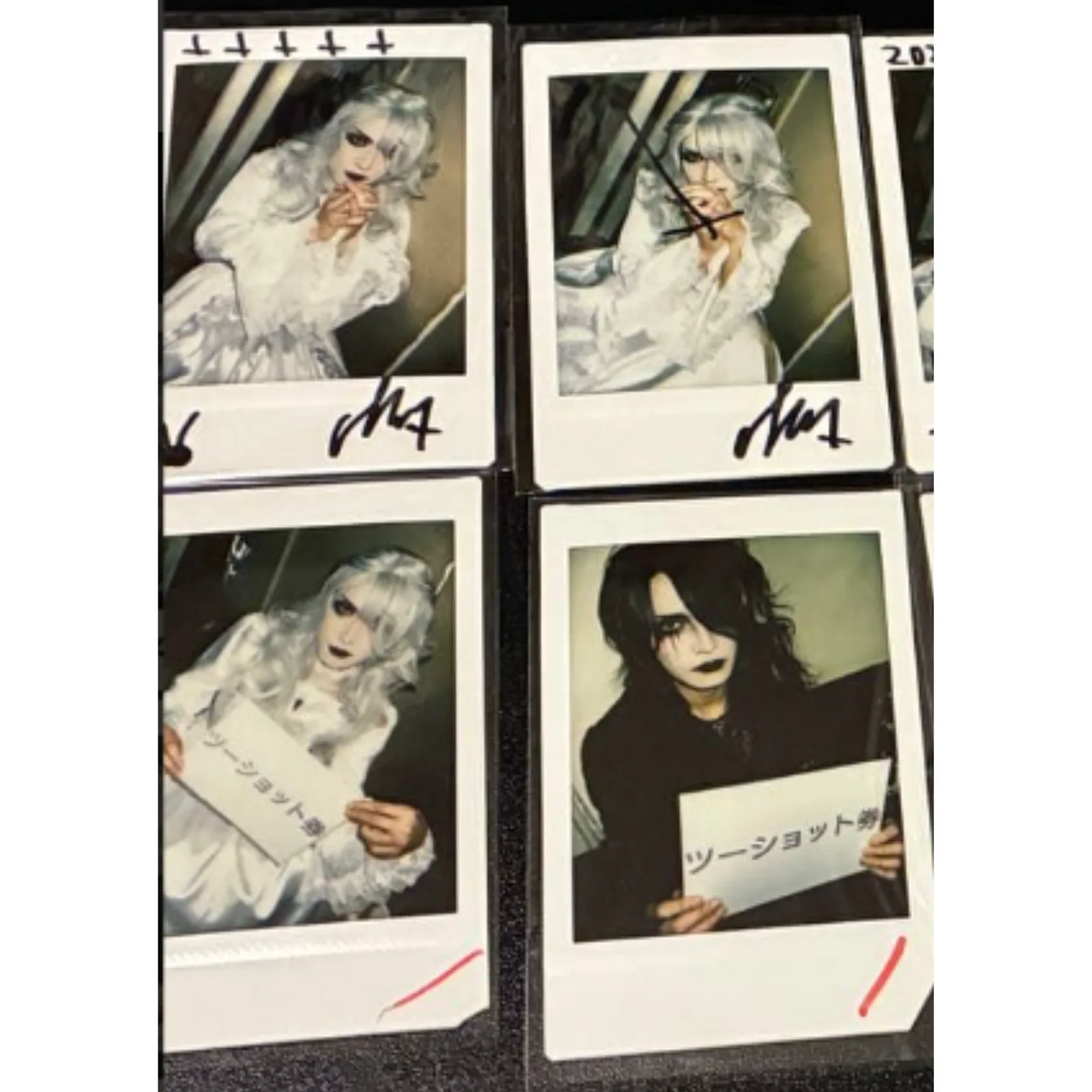 DazzlingBAD 痲紗-MASA Set of 10 Cheki Signed! INSTAX Photos 2023 Visual Kei Rock, image 2