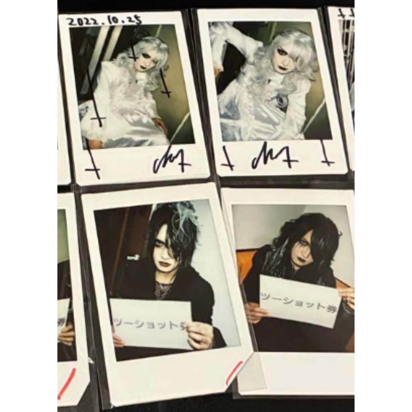DazzlingBAD 痲紗-MASA Set of 10 Cheki Signed! INSTAX Photos 2023 Visual Kei Rock, image 3
