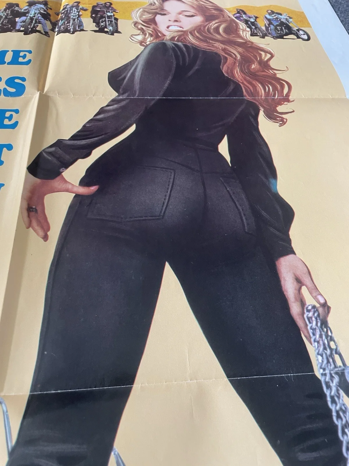 The Hard Ride Original US One Sheet Cinema Movie Poster, изображение 3