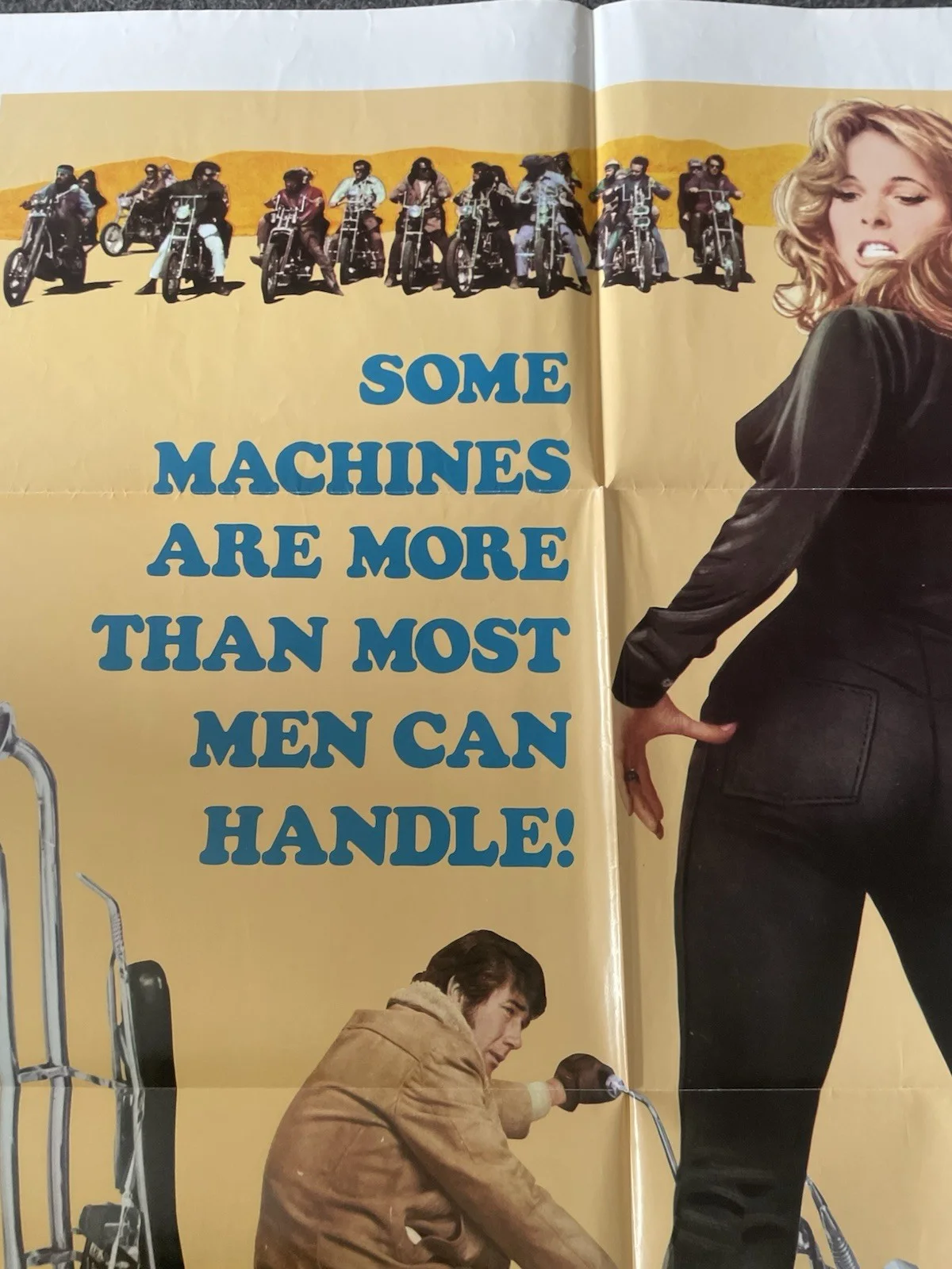 The Hard Ride Original US One Sheet Cinema Movie Poster, изображение 5