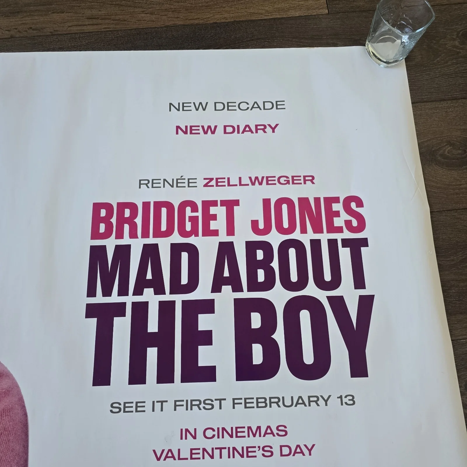 BRIDGET JONES: MAD ABOUT THE BOY Original Cinema Quad Movie Poster One Sheet, изображение 3