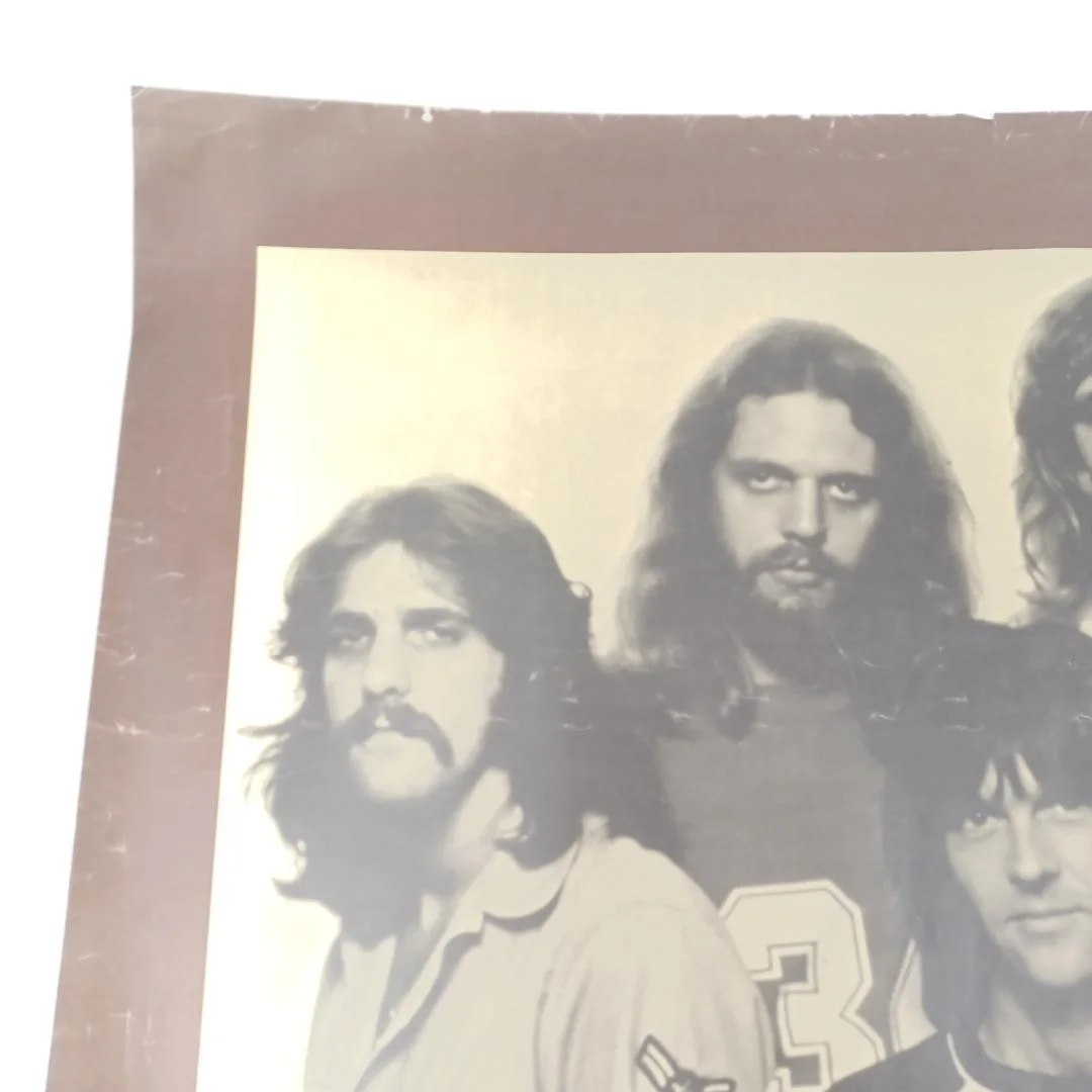 Vintage Rock Pop Music Posters Set 6pc Eagles ABBA Cheap Trick Eric Clapton, изображение 4