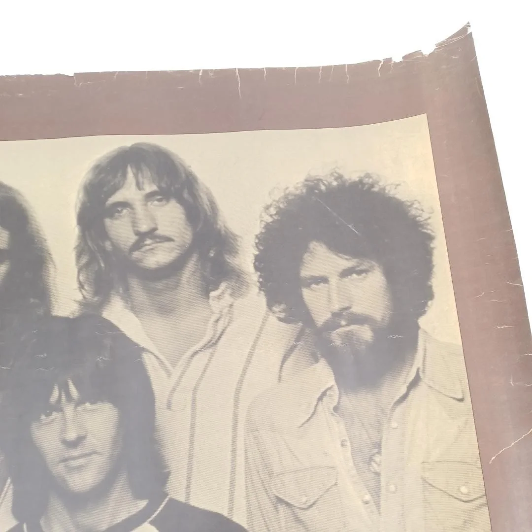 Vintage Rock Pop Music Posters Set 6pc Eagles ABBA Cheap Trick Eric Clapton, изображение 5