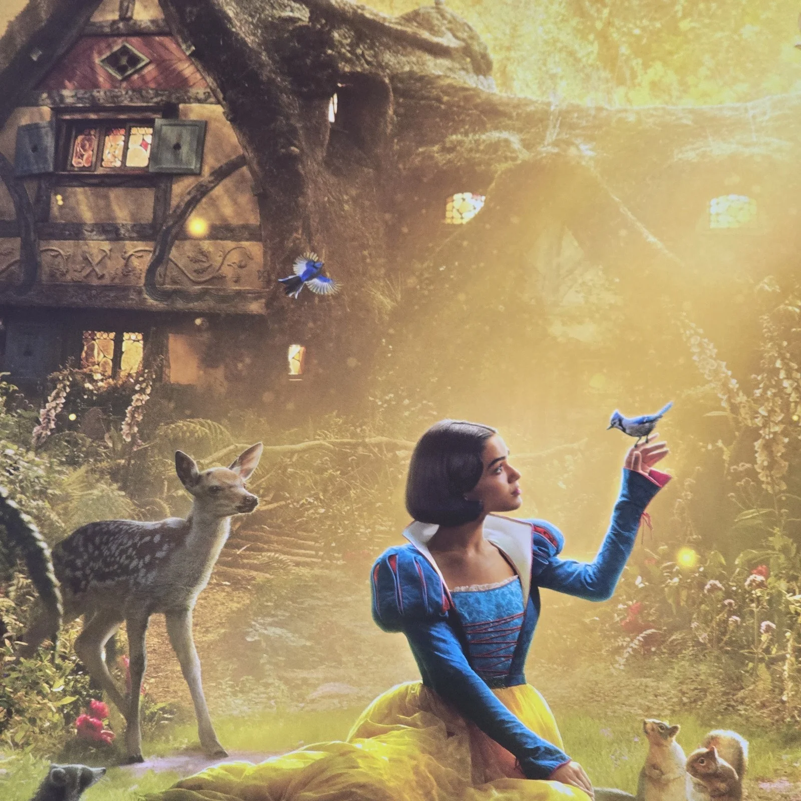 OFFICIAL CINEMA POSTER DISNEY SNOW WHITE FILM 2025 One Sheet Quad 30 X 40", изображение 2