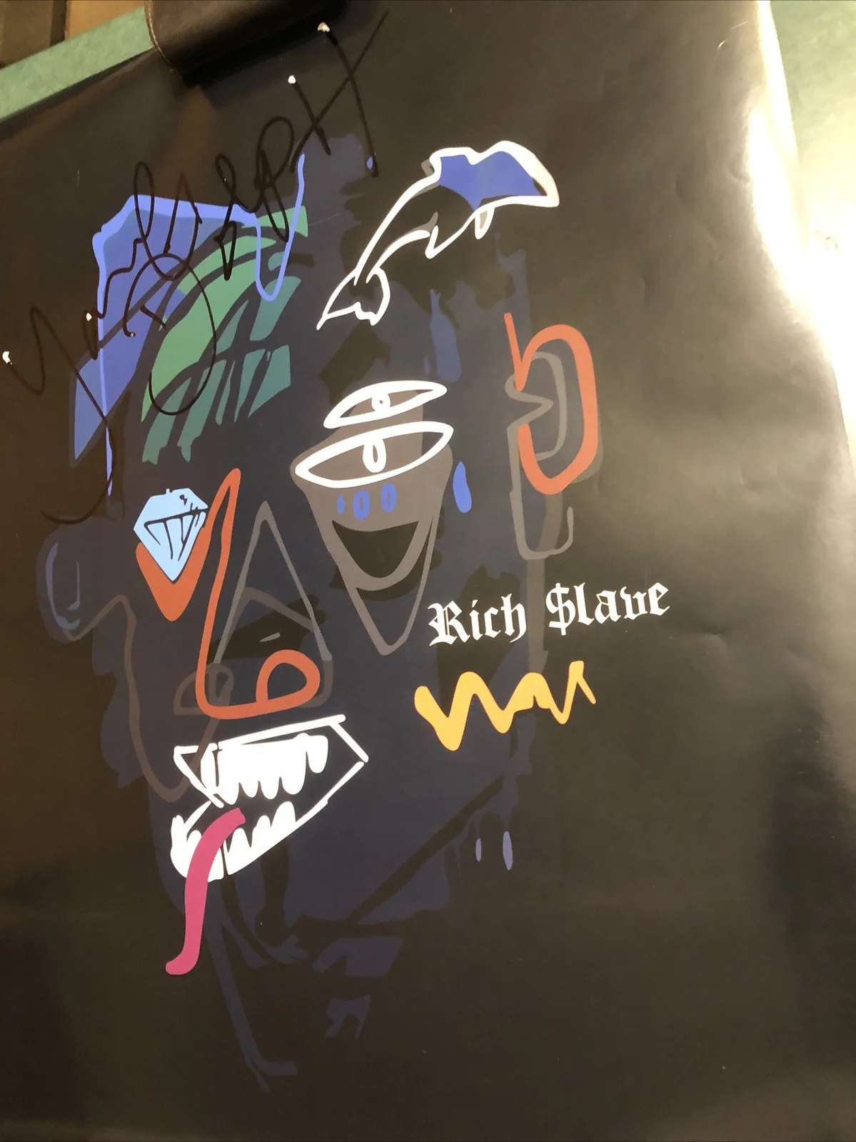 Young Dolph Rich Slave Signed Poster Official Store Purchase Limited Of 200, image 3