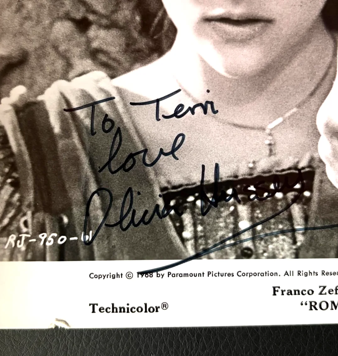Olivia Hussey, Leonard Whiting — OLIVIA HUSSEY & LEONARD WHITING SIGNED AUTOGRAPHED 8X10 PHOTO ROMEO PSA COA, изображение 2