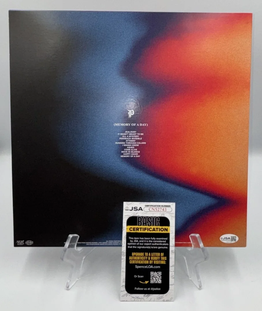 PHANTOGRAM SIGNED MEMORY OF A DAY LP VINYL RECORD LP AUTOGRAPHED JSA COA CN52743, image 4
