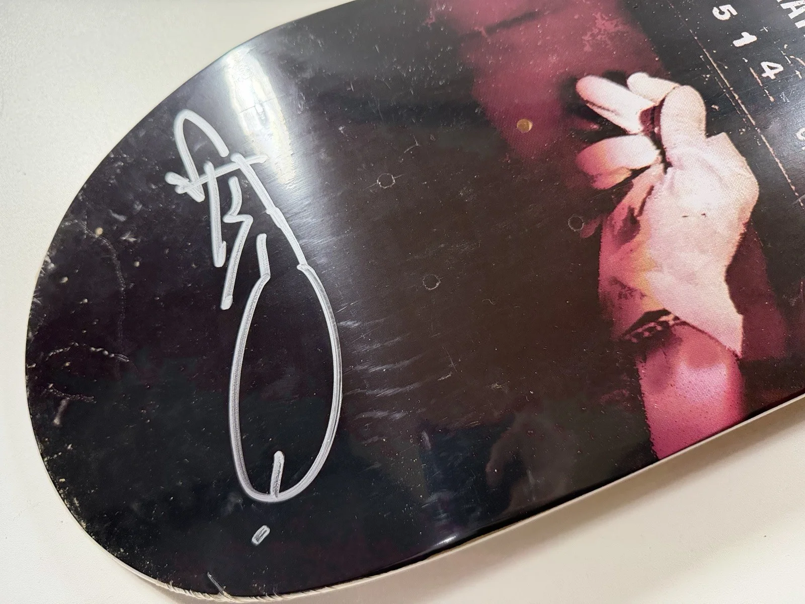 Steve-O — Steve-O Skateboard Signed Deck Mug Shot Autographed Brand New, image 4