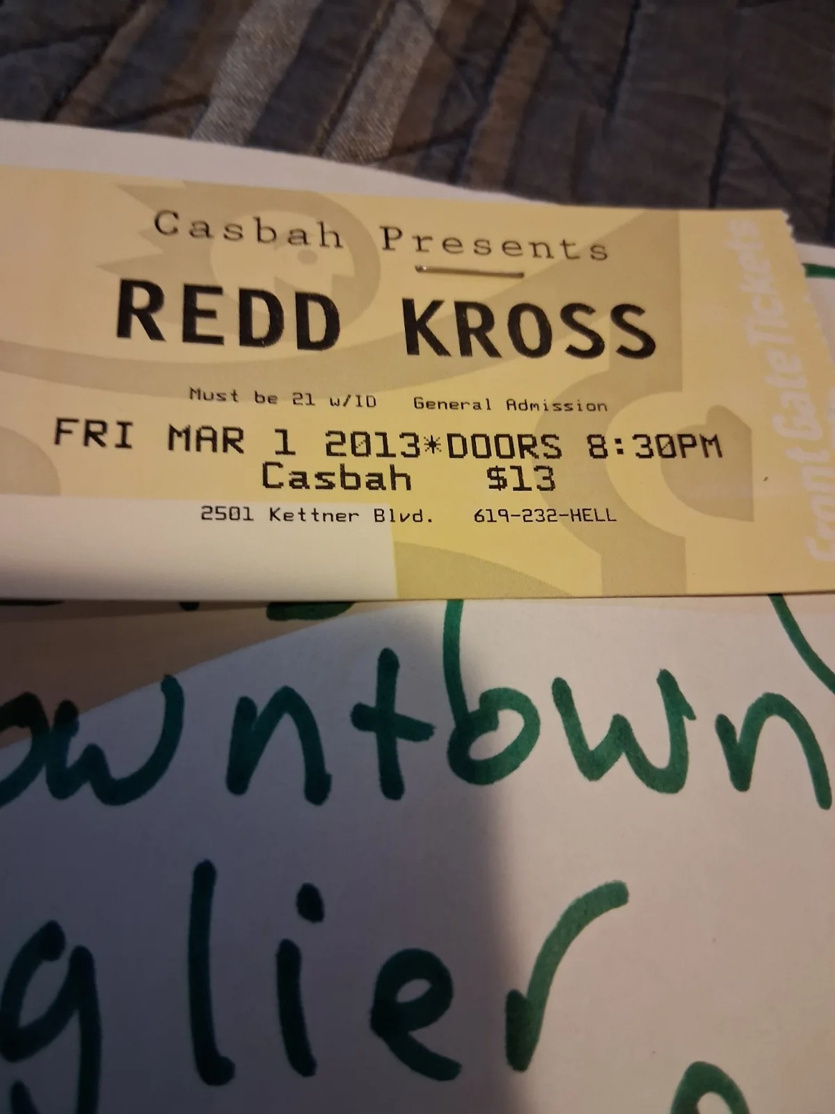 Redd Kross Set List, image 2