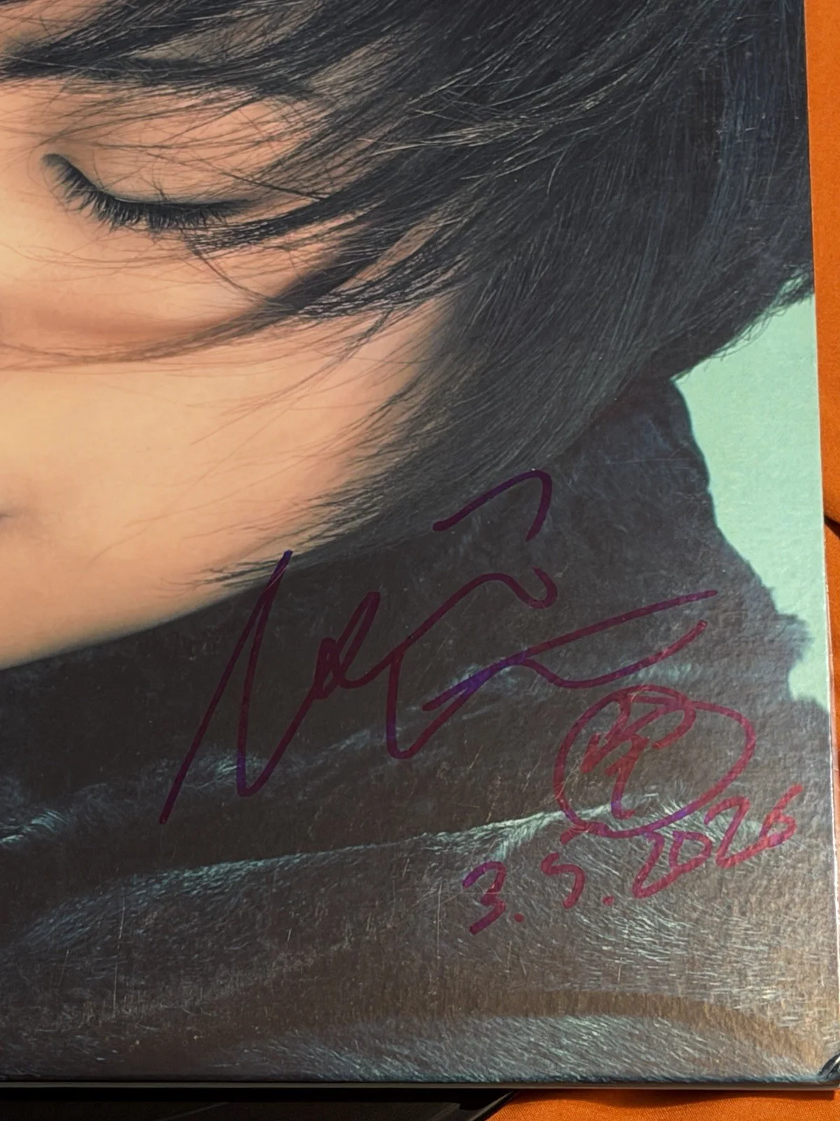 Hikaru Utada Distance Signed Vinyl BECKETT COA JPOP CAN YOU KEEP A SECRET? RARE, изображение 2