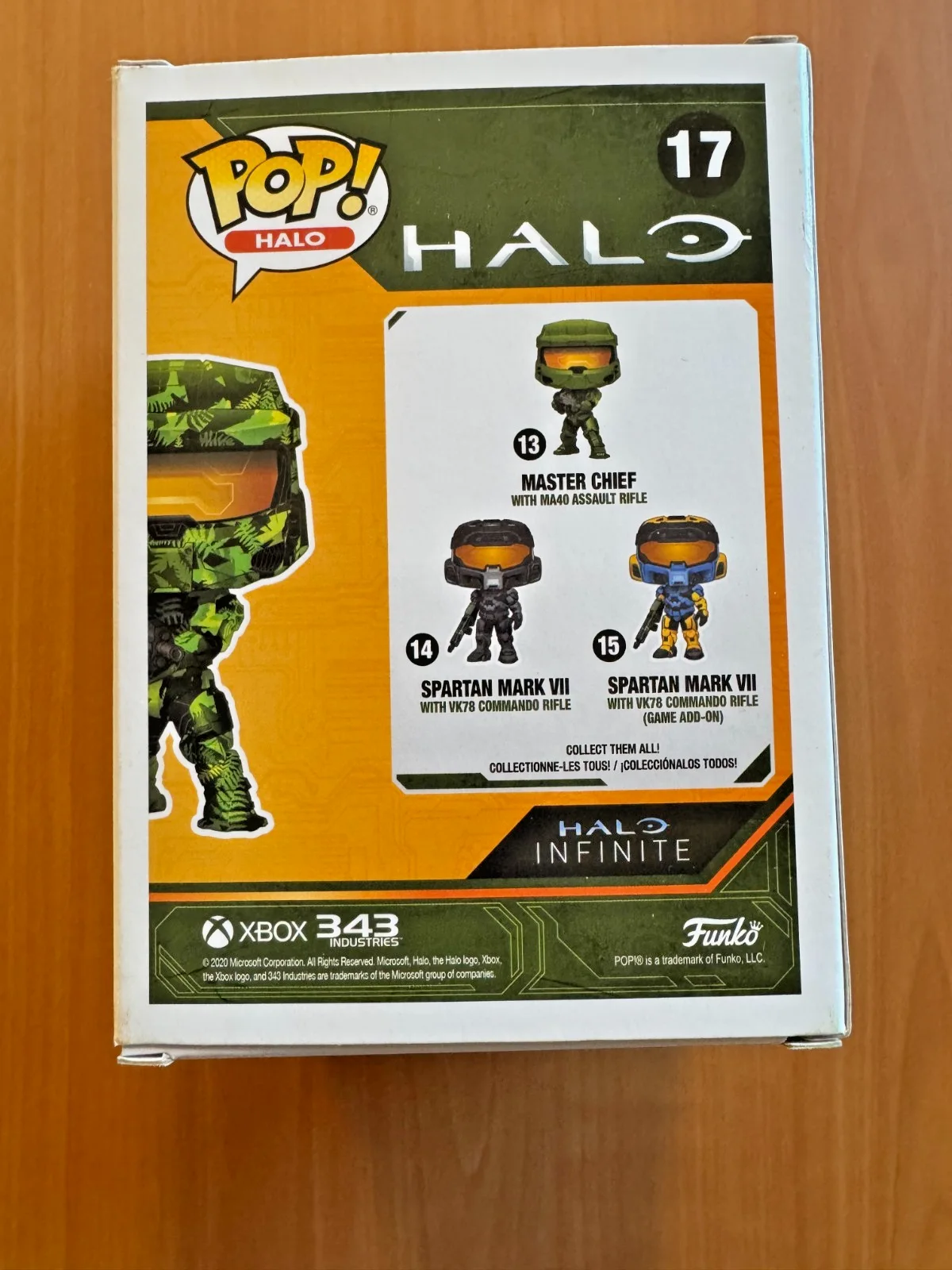 Pablo Schreiber — Pablo Schreiber Autographed Signed Funko Pop 17 Halo Master Chief Beckett COA, изображение 4