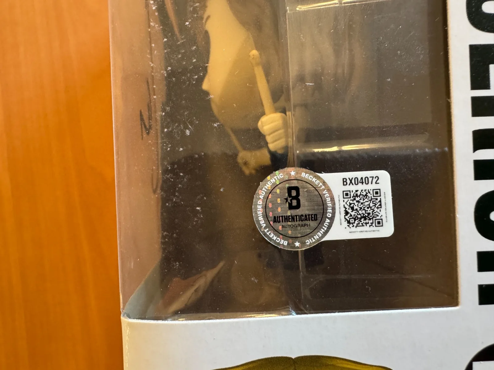 LARS ULRCH Signed Autographed Funko Pop 58 Beckett COA Metallica, изображение 3