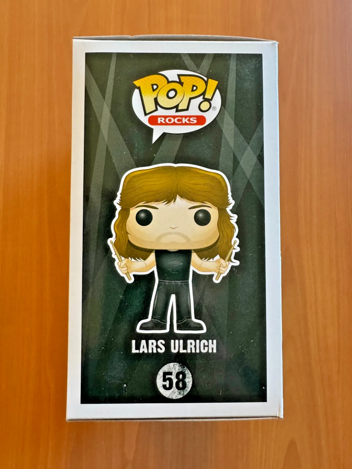 LARS ULRCH Signed Autographed Funko Pop 58 Beckett COA Metallica, изображение 5
