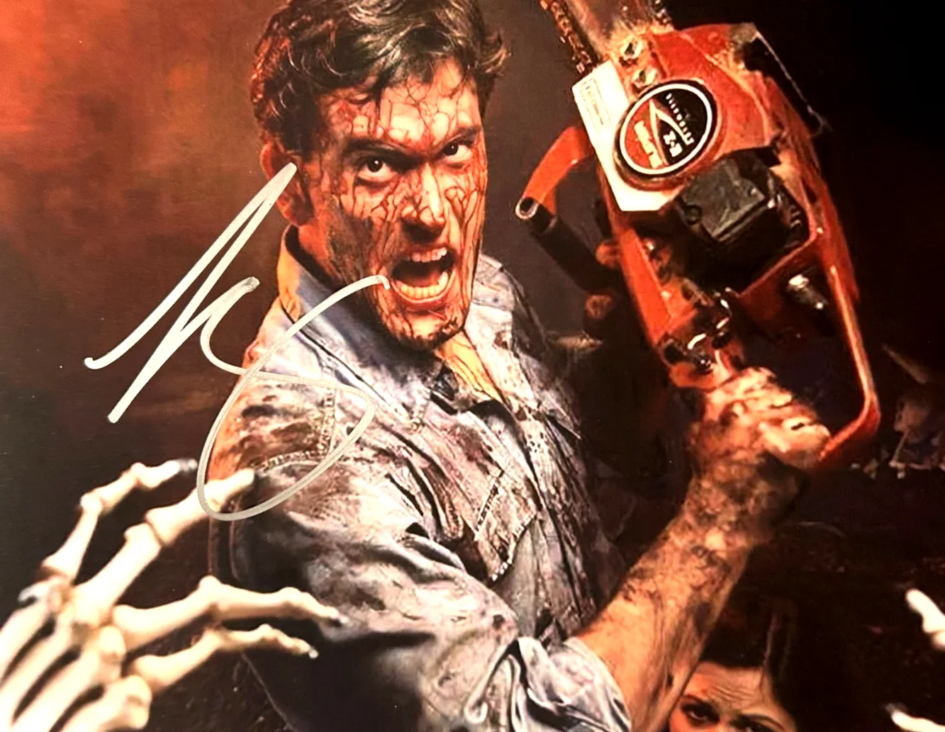 Bruce Campbell — BRUCE CAMPBELL Signed EVIL DEAD 8x10" Authentic Original Autograph w/COA