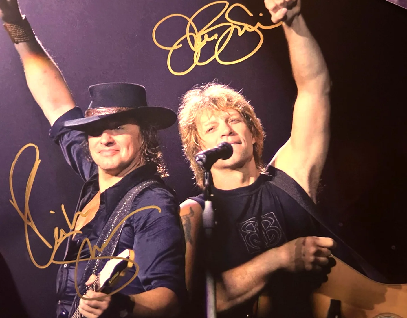 BON JOVI Signed 8x10" Authentic Original Autograph GENUINE w/COA, image 3