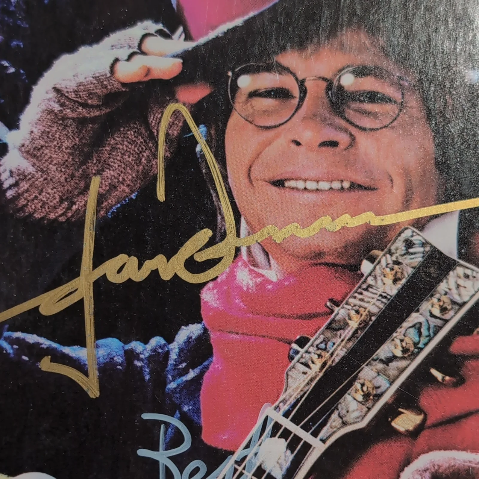 John Denver & The Muppets A Christmas Together RCA Signed Vinyl LP Record, image 5