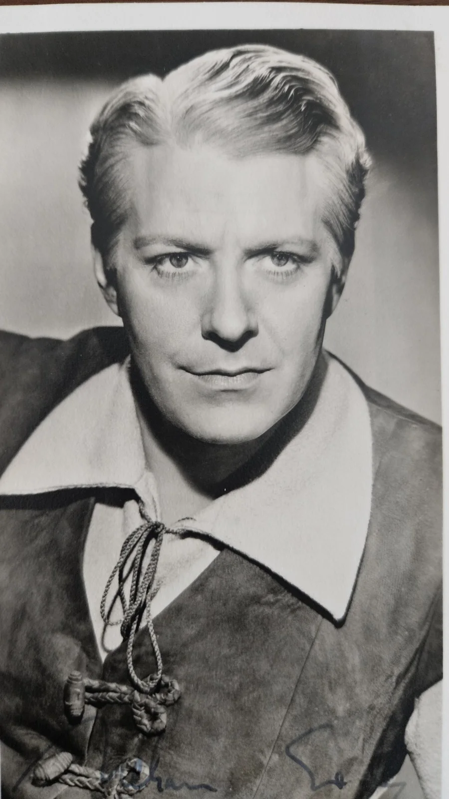 Nelson Eddy — Nelson Eddy Autographed Movie Star Photo 3 x 6, sent to fan (my Mom) 1944, изображение 3