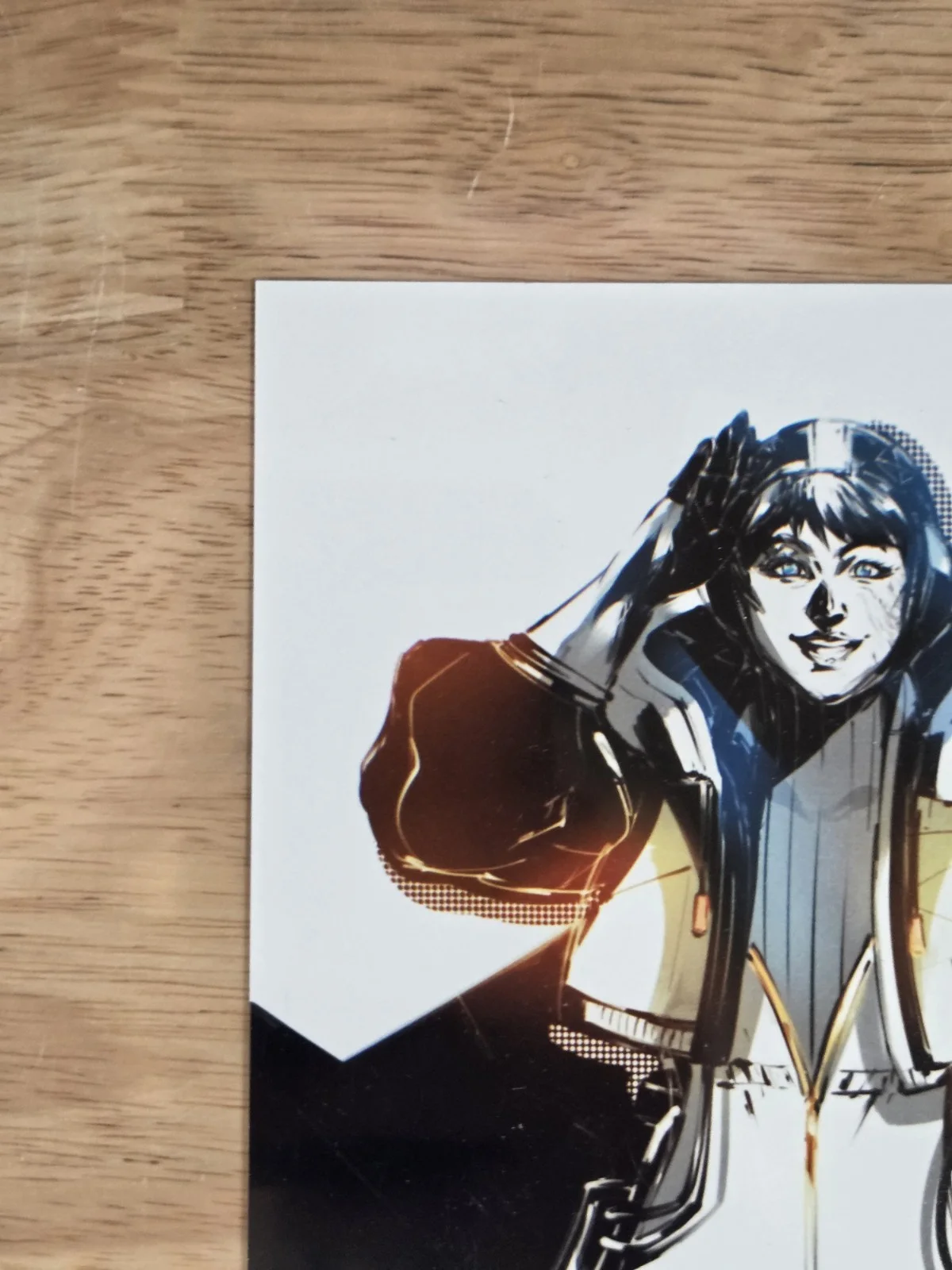 Justine Huxley — Justine Huxley Signed 5x7 Photo Apex Legends Wattson JSA COA Autograph, image 4