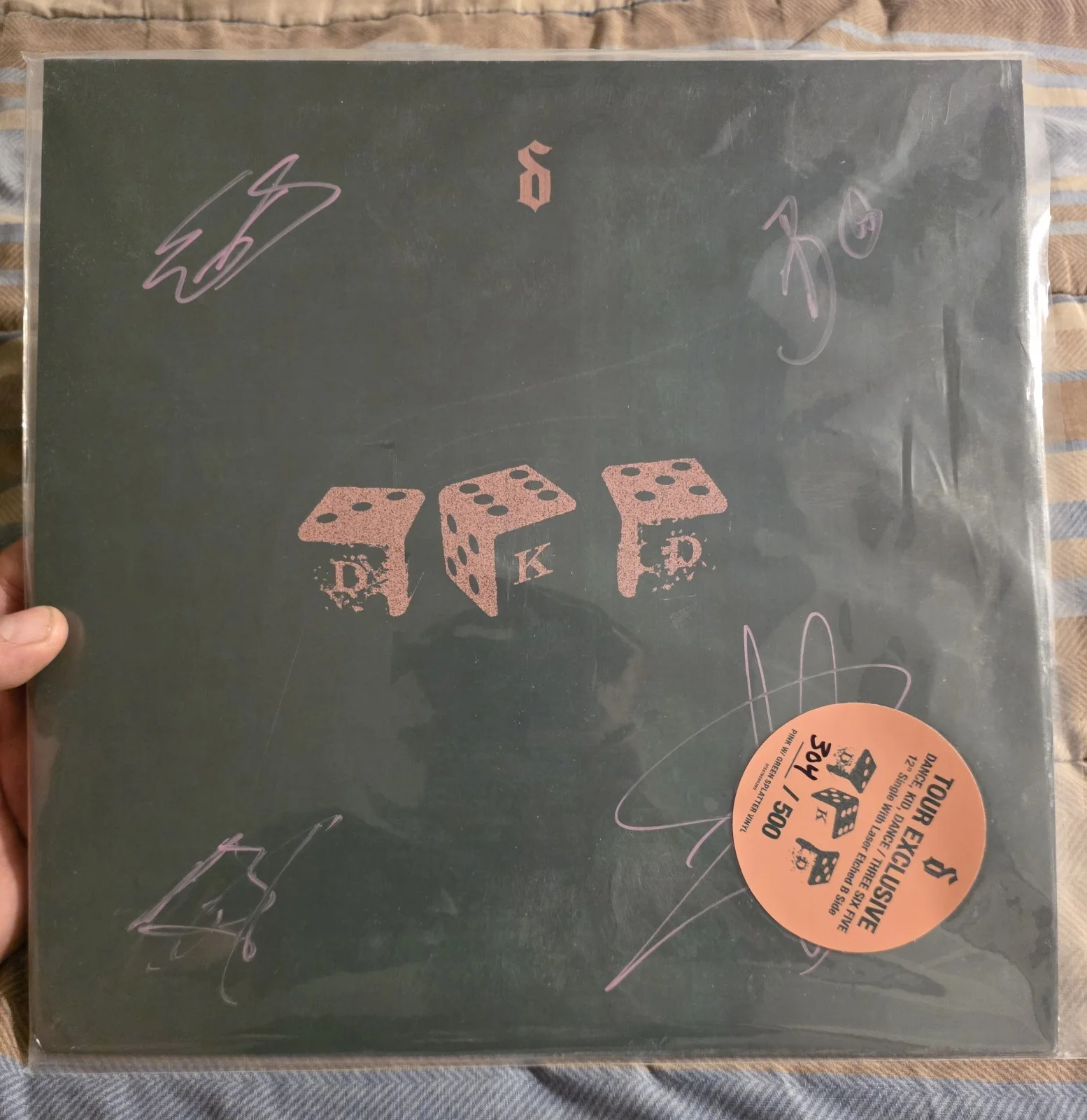 SHINEDOWN TOUR EXCLUSIVE SIGNED VINYL 304/500, изображение 4
