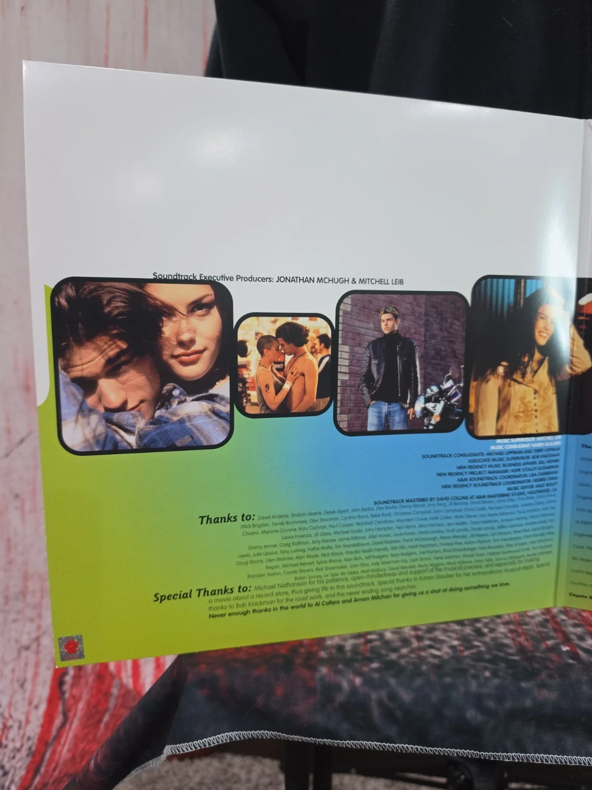 Ethan Embry Signed Empire Records Soundtrack Vinyl Record With HorrorHound COA, изображение 3