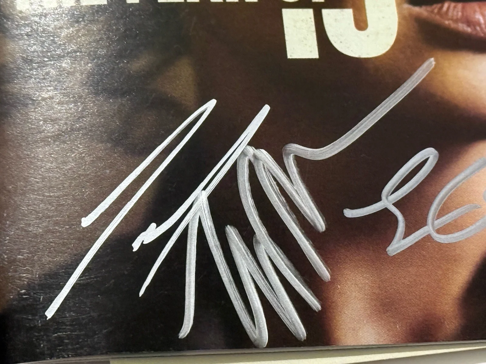 Adrien Brody, Tessa Thompson, cast members — The Fear of 13 signed Broadway Playbill Adrien Brody, Tessa Thompson + cast, изображение 3