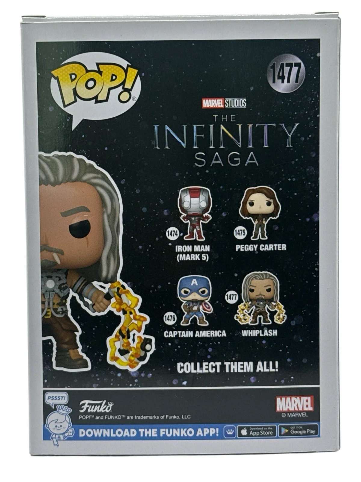 Mickey Rourke — Mickey Rourke Autograph Signed The Infinity Saga Whiplash Funko Pop Beckett COA, image 2