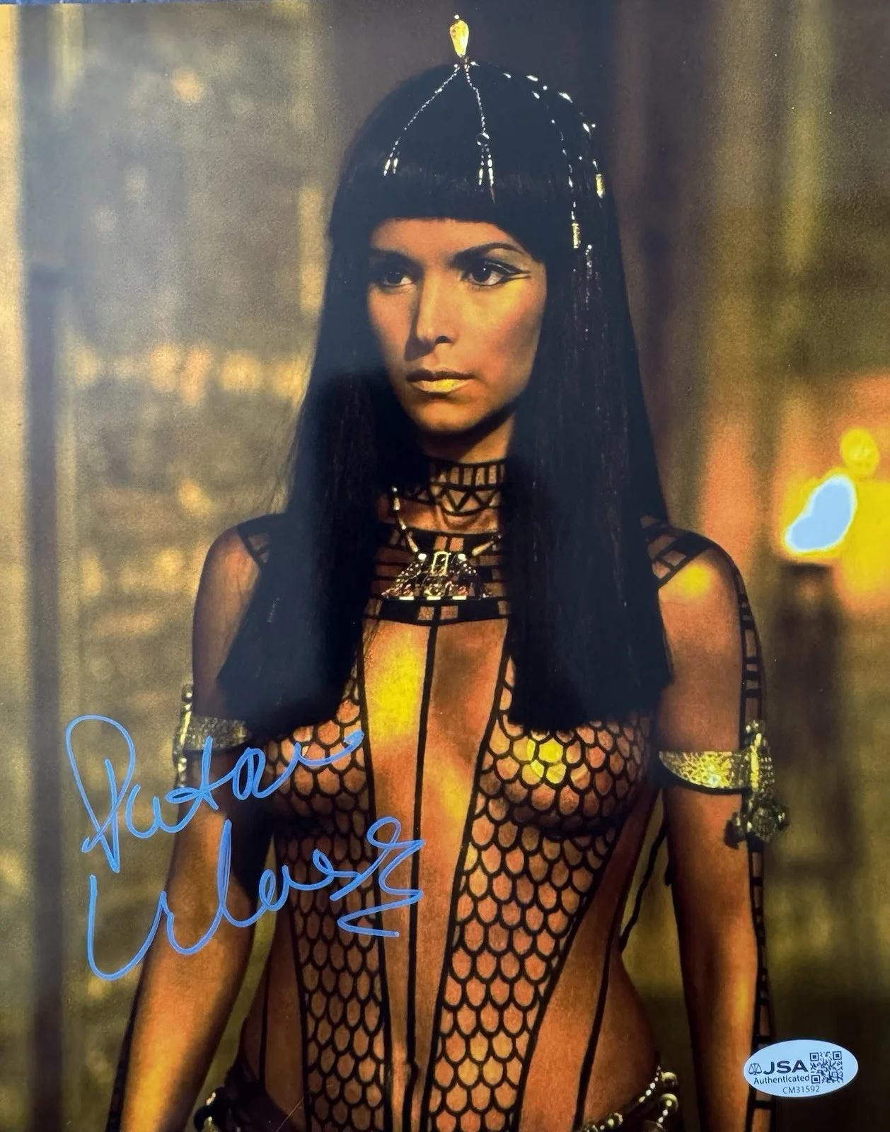 Patricia Velasquez — Patricia Velasquez Signed Autograph The Mummy 8x10 Photo JSA COA